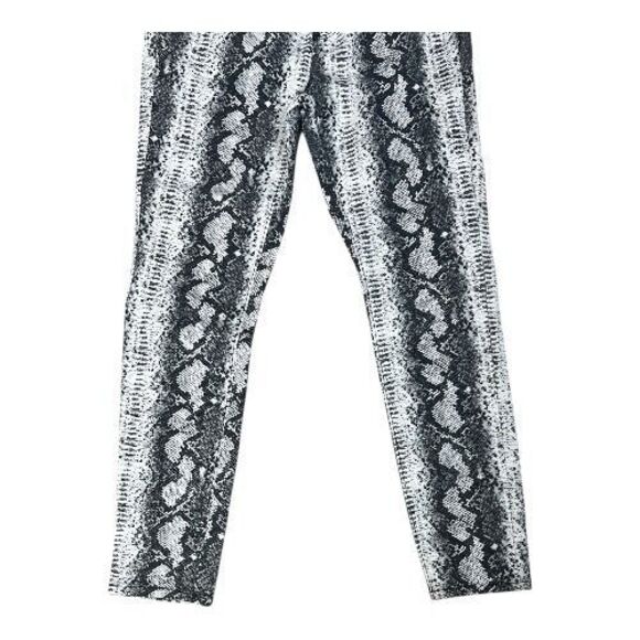 Tinseltown Junior Grey Snake Print 5-Pocket Stretch Slim Leg Jean Size 7 Zipper - Picture 5 of 12